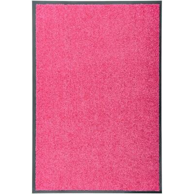 VIDAXL Paillasson lavable Rose 60x90 cm  Rose