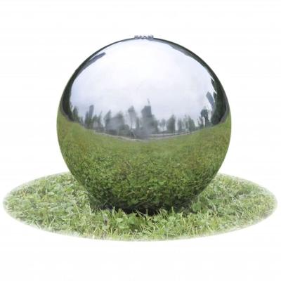 VIDAXL  - Sph&egrave;re de fontaine de jardin avec led Acier inoxydable 20 cm