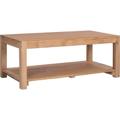 Vidaxl - Table basse 100 x 50 x 40 cm Bois de teck massif Brun