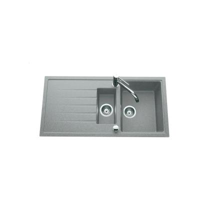 EWI  - vier granit gris icauna 1 bac 1/2 - 1 &eacute;gouttoir - gris