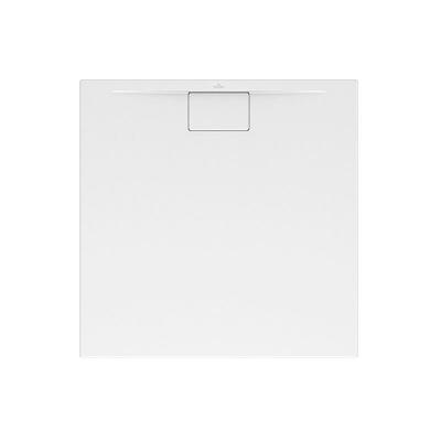 VILLEROY & BOCH Villeroy&boch - Receveurs de douche carr&eacute;s, 900 x 15 x 17 mm, Carr&eacute;, MetalRim Blanc