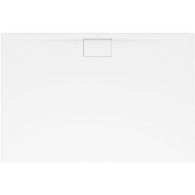VILLEROY UND BOCH Receveur antid&eacute;rapant 120 x 90 VILLEROY ET BOCH Architectura Metalrim acrylique rectangle blanc