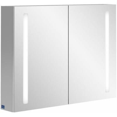 V&B Spiegelschrank MY VIEW 14 100x75x17,3cm, 26,4 W, LED, 2 portes
