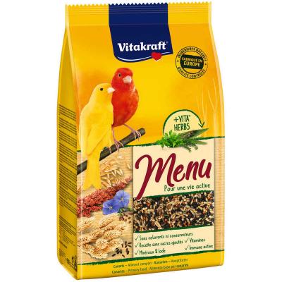 VITAKRAFT Aliment Pour Oiseaux Canaris  - Le Sachet De 900 G