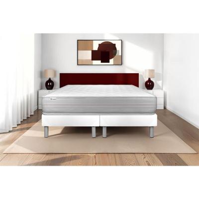 VITALIT Ensemble matelas sommier vitalmemo 180 x 200 cm - Couleur: Gris - Gris