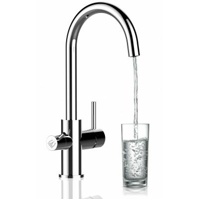 VIZIO Robinet de cuisine 3 voies chrom&eacute; bec pivotant 360&deg; - pour les filtres &agrave; eau VZFL011300