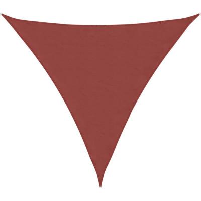 VIDAXL Parasol en tissu Oxford triangulaire terracotta 3,6 x 3,6 x 3,6 m