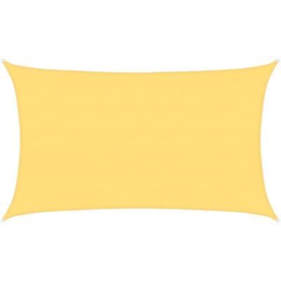 VIDAXL Voile d'ombrage 160 g/m&sup2; Beige 5x8 m pehd  Beige