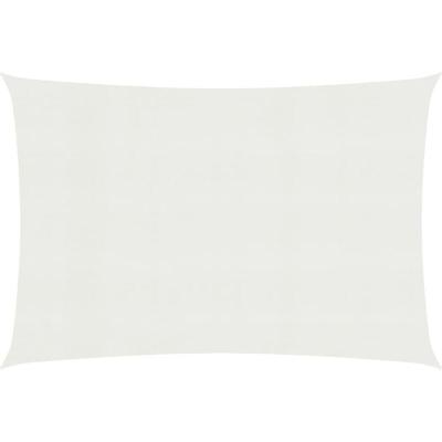VIDAXL Voile d'ombrage 160 g/m&sup2; Blanc 5x8 m pehd  Blanc