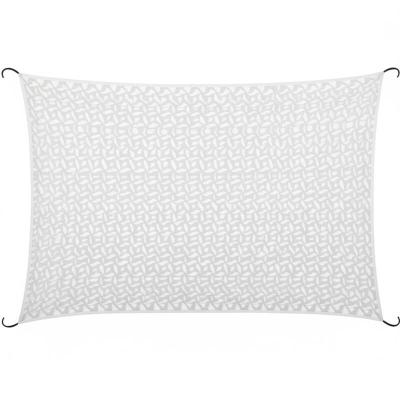 SOLYS Voile d'ombrage camouflage - 300 x 400 cm - Polyester -  - Blanc