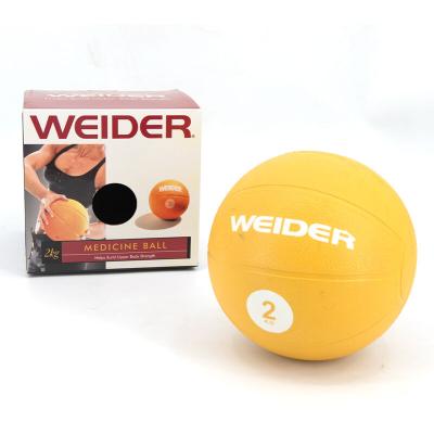 WEIDER Togu lot de 2 balles &agrave; picots jaune 