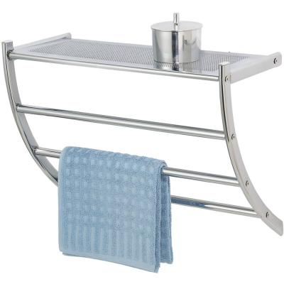 &Eacute;tag&egrave;re Murale Pescara Chrome WENKO