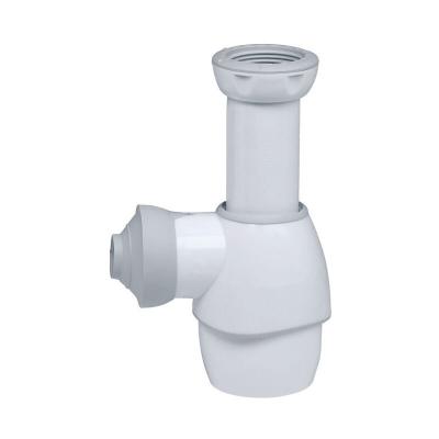 WIRQUIN Siphon universel tout en un - Blanc - Hauteur 125 < 170 mm