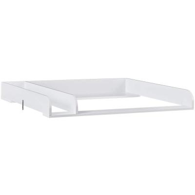 Woltu - Table &agrave; Langer Accessoires Blanc pour b&eacute;b&eacute; en mdf