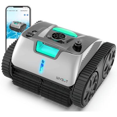 WYBOT Robot de Piscine sans fil  C1 Pro avec application- Intelligent, Puissant et Performant 