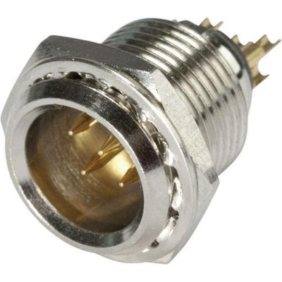 HICON XLR embase m&acirc;le verticale HI-XMEM5 Nombre de p&ocirc;les (num): 5 argent 