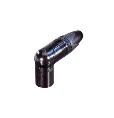NEUTRIK XLR m&acirc;le, coud&eacute; NC7MRX-B Nombre de p&ocirc;les (num): 7 noir