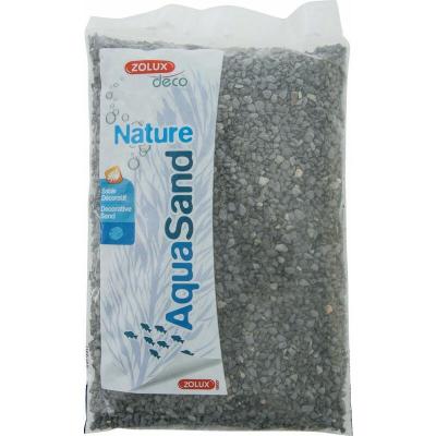 ZOLUX Sol decoratif naturel pour aquariums basalte noir 1kg
