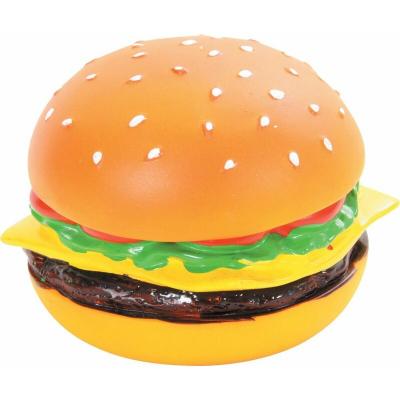 ZOLUX  Jouet Hamburger en Vinyle pour Chien 8 x 8 x 6,5 cm