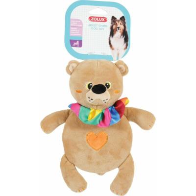 ZOLUX Jouet peluche round ours circus pour chien