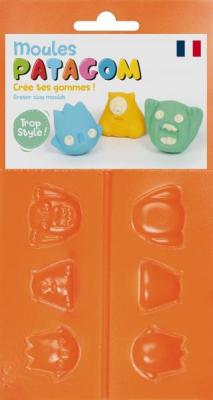 GRAINE CR eative Moule 3 Motifs Monstre - Patagom