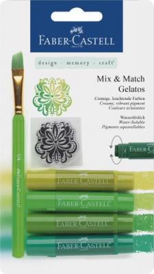 FABER CASTELL Faber-Castell Gelatos Assortiment de crayons Vert