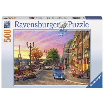 RAVENSBURGER Puzzle 500 pi&egrave;ces  Promenade &agrave; Paris