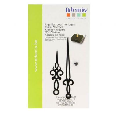 ARTEMIO  75 mm et 100 mm R&eacute;tro Aiguille Noir