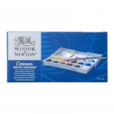 WINSOR & NEWTON WINSOR & NEWTON Bo&icirc;te plastique cwc sketcher 12x1/2g