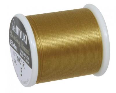 RAYHER Fil &agrave; enfiler 0.27 mm pour rocailles Delica - Or 