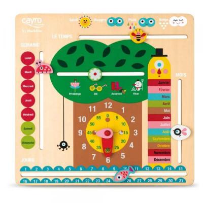 CAYRO  Learning Calendar Wooden Game Dor&eacute;