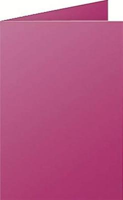 POLLEN  Carte 210g pli&eacute;e 110x155 framboise 210g pqt 25