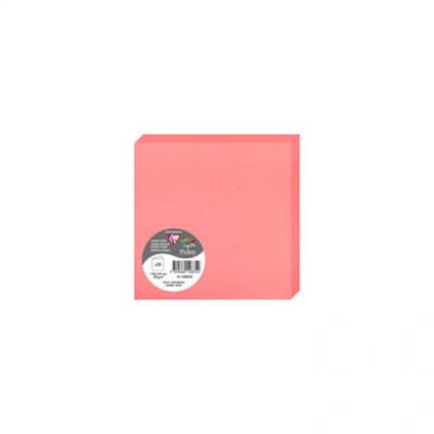 POLLEN  Carte 210g pli&eacute;e 135x135 litchi pqt 25