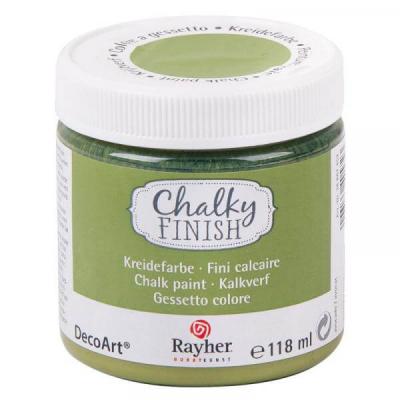 RAYHER HOBBY Peinture craie (Chalky Finish) - Avocat - 118 ml - Rayher Vert