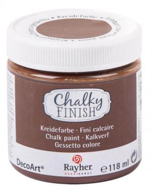 RAYHER Peinture Chalky Finish - Brun - 118ml