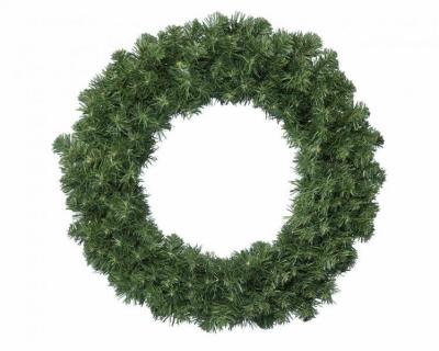 DECORIS Everlands - Couronne de noel sapin imperial vert 35cm