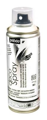 PEBEO Bombe De Peinture Decospray 200 Ml - Blanc Perle