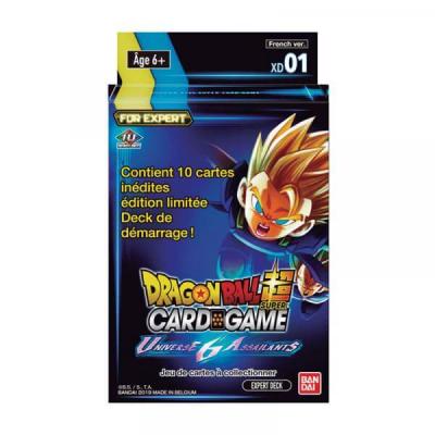 ABYSSE CORP Bandai Dragon Ball Super Jcc -Expert Deck 1 Universe 6 Assailants X6 Blister