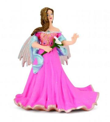 PAPO Figurine Elfe rose au lys -  - LE MONDE ENCHANTE - Pour Enfant 