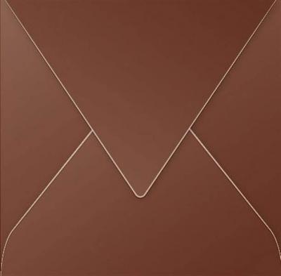 CLAIREFONTAINE Enveloppe Pollen 165 x 165 Cacao x 20