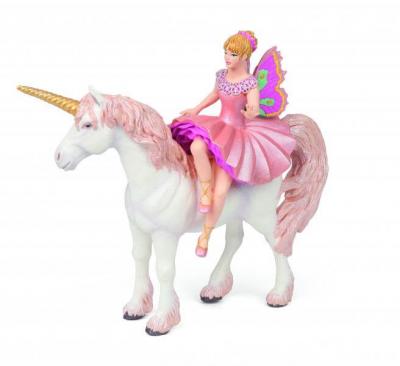 PAPO  Figurine Ballerine sur sa licorne Pour Enfant