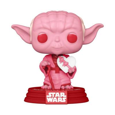 FUNKO Figurine  Pop ! N&deg;421 - Star Wars - Valentines - Yoda W/heart 