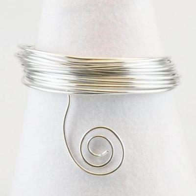  Fil aluminium - Argent - 5 m x 1.5 mm 