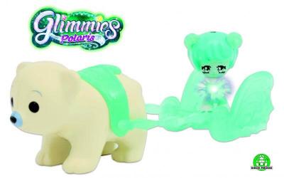 GLIMMIES  polaris-ours polaire avec traineau et 1 