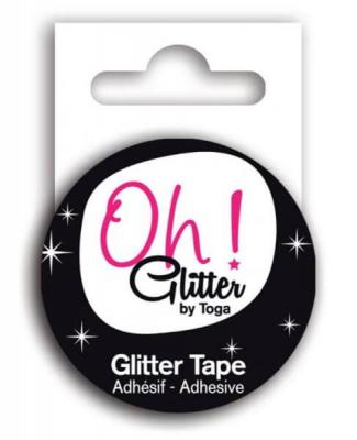 TOGA Glitter tape uni - Rose pastel