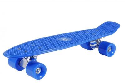 HUDORA  12137 - skateboard retro bleu ciel