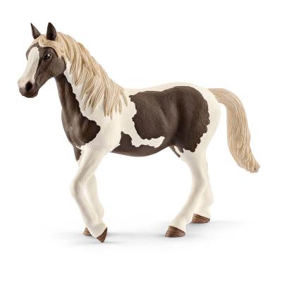 SCHLEICH  Figurine 13830 - Animal de la ferme - Jument Pinto