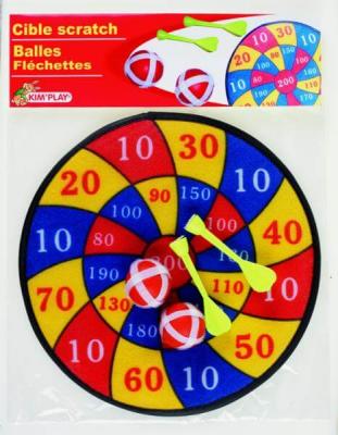 KIM PLAY Kit cible pour enfant -  - 30cm - Mixte - Livr&eacute; &agrave; lunit&eacute;
