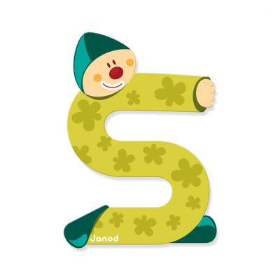  Janod Clown Letter S Multicolore 3-6 Years