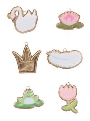 ARTEMIO Charms epoxy & m&eacute;tal - cygne 11060666